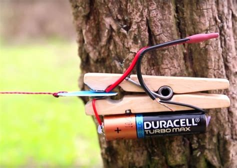 How To Create A Trip Wire Alarm With A Few Simple Items