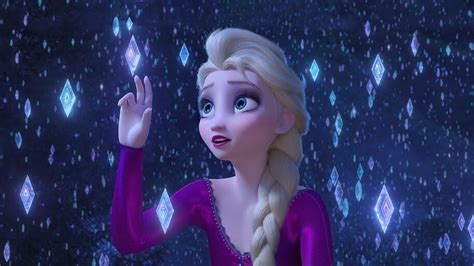 Frozen 2 Elsa Snowflakes 4k 7582 Wallpaper