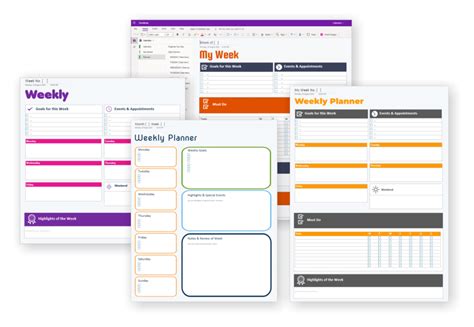 Ready Made Onenote Planners And Calendars