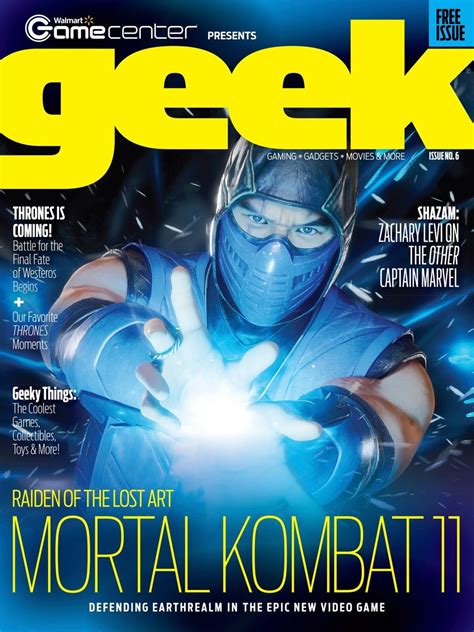 Geek Magazine Issue 006 2019 Geek Magazine Retromags Community