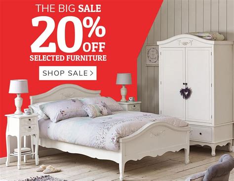 Dunelm Toulouse White Bedroom Furniture