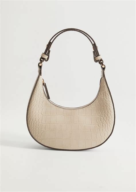 Mango Textured Round Bag Women Mango Usa Bags Trendy Leather