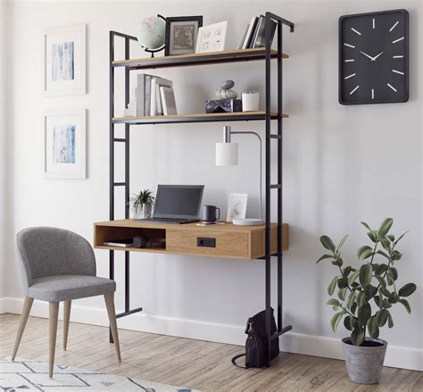 Minimalist Hanging Wall Desk For Small Space Home Interior Design