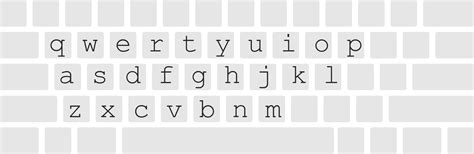 Keyboard Letters Printable