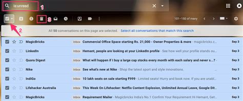 How To View And Delete Only Unread Emails In Gmail