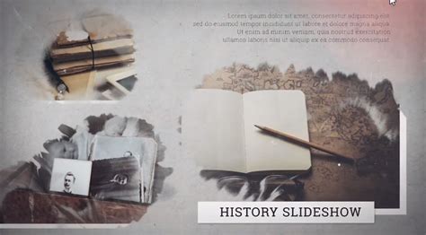 History Slideshow Template Intro Hd