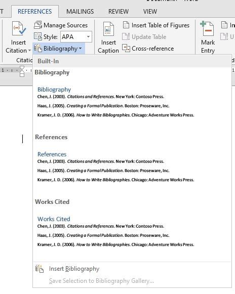 Langkah Membuat Daftar Pustaka Otomatis Di Microsoft Word