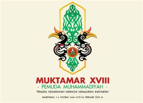 Logo Muktamar Xvii Pemuda Muhammadiyah Resmi Diluncurkan Tajdidid