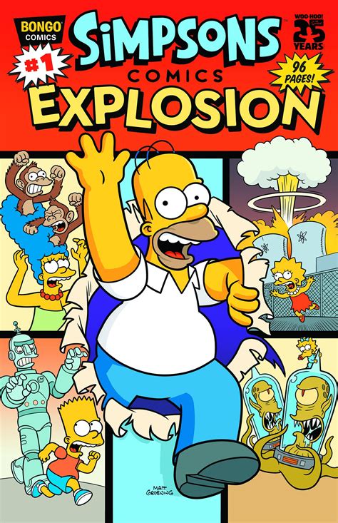 Simpsons Comics Explosion 1 Fresh Comics