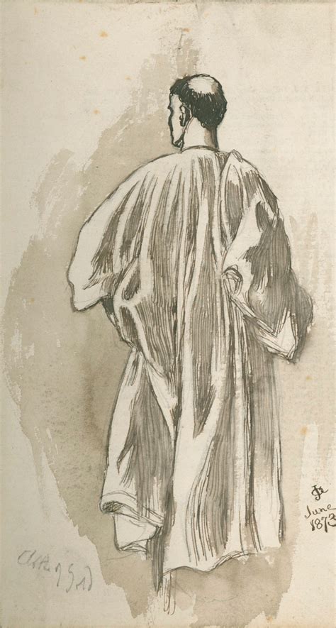 Standing Male Figure Viewed From The Back Works Of Art Ra