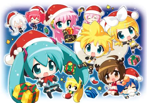 Chibi Christmas Anime Wallpapers Top Free Chibi Christmas Anime