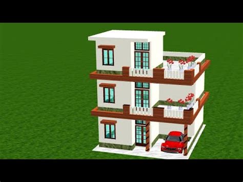 We provides free new ghar ka design with makan ke front ka design for best indian house ka design with makan ke plan | indian ghar ka front contemporary style ghar ke andar ka design sathme fusion style makan ke traditional dijain and also bungalow gharka elevations included. 26 by 28 Ghar Ka Naksha with car parking,26*28 home design ...