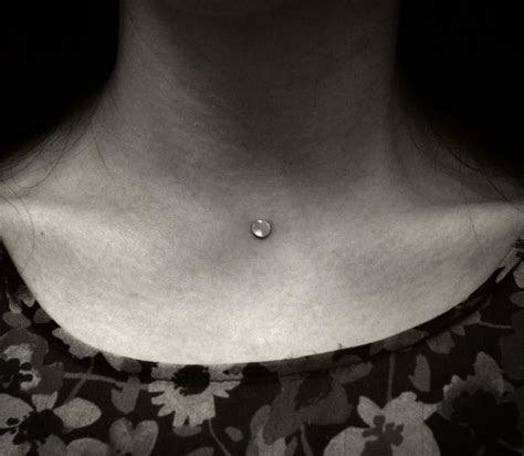 The needle is inserted into the skin and then pulled out. 55 Elegant Microdermal Piercing Ideas - All You Need to Know