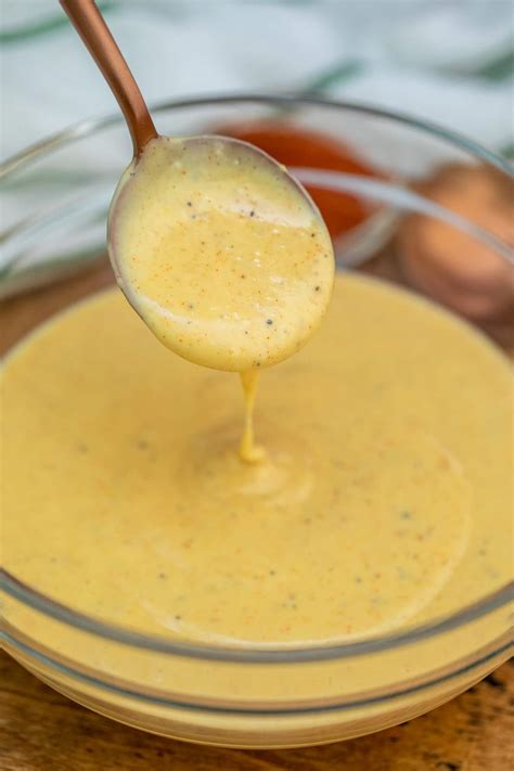 Honey Mustard Sauce The Best Dip Recipe Video Sweet And Savory Meals