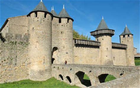 Château Comtal de Carcassonne Well Preserved Medieval Cathar Castle