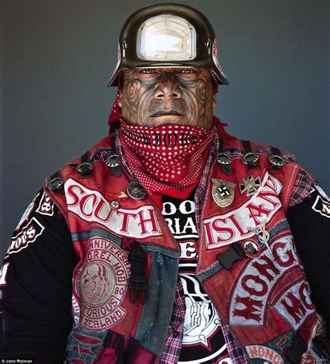 New Zealands Mighty Mongrel Mob Gang In Haunting Portraits Daily