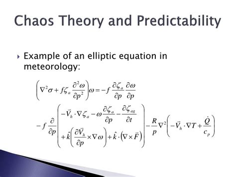Ppt Chaos Theory And Predictability Powerpoint Presentation Free