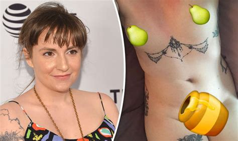 Lena Dunham Strips Completely Naked For Saucy Snap As She Opens Up