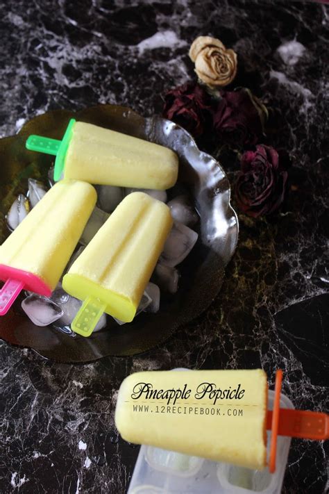 Pineapple Popsicle - Recipe Book