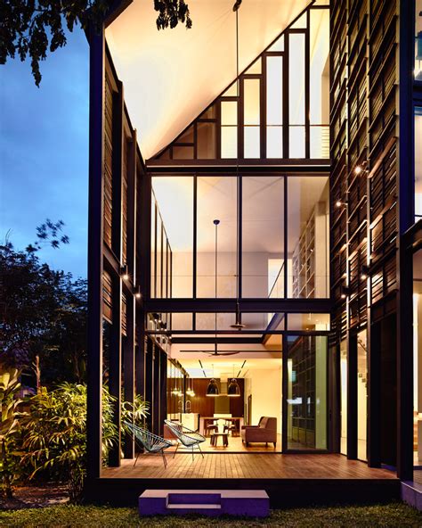 Faber Terrace By Hyla Architects Uses A Timber Screen To Ensure Privacy