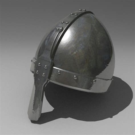 Middle Ages Why Did Helmets Have This Metal Thing Between The Eyes