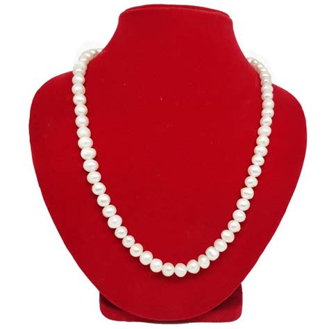 White Pearl Moti Necklace Online Gifts To Nepal Giftmandu
