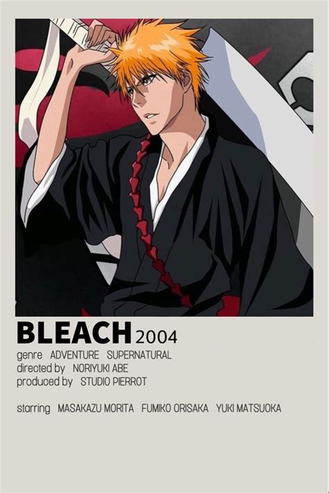 Minimalist Poster Bleach Anime Films Bleach Movie Anime Titles