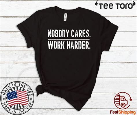 Nobody Cares Work Harder Lamar Jackson Shirt T Shirt Shirtelephant Office