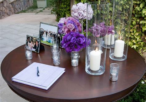 Find inspiration for your guest book station below, and help this is an awesome idea of a wedding day guest book that can also become beautiful décor in discover unique wedding desert table ideas without spending a fortune on cake and perfect to. How to Decorate the Guest Book Table | WeddingElation