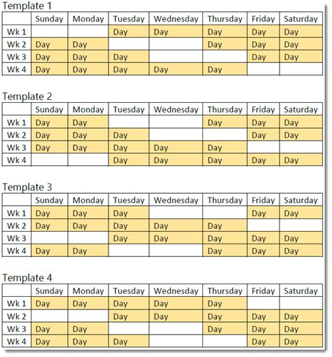 Having a rotating shift means that your work schedule changes weekly or quarterly depending on your employer. 12+ 8 Hour Shift Schedule Template - Templatesz234