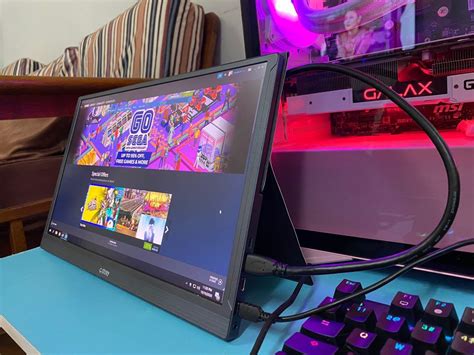 Gstory Portable Monitor 165hz Hdr Computers And Tech Parts
