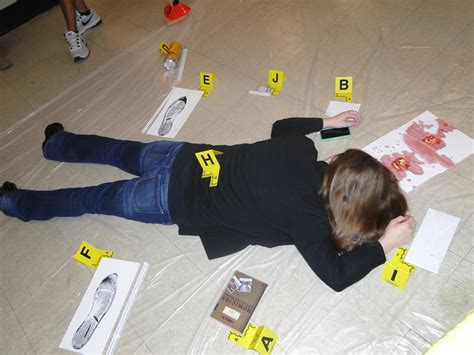 I hope that when you view the photos below, you come away with a better sense of what actually occured. Crime Scene Unit Assignments - Ms. Connor's Website