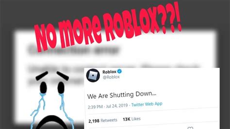 If Roblox Was Deleted Youtube