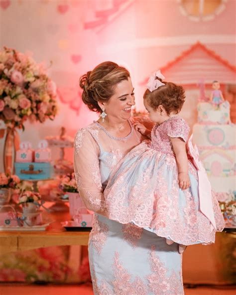 Vestidos Elegantes Para Fiestas Infantiles Mama E Hija