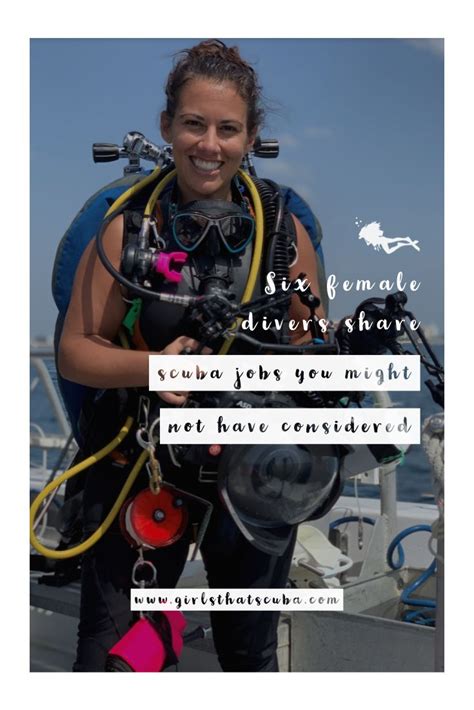 6 Female Divers Tell Us About Scuba Diving Jobs You Might Not Have