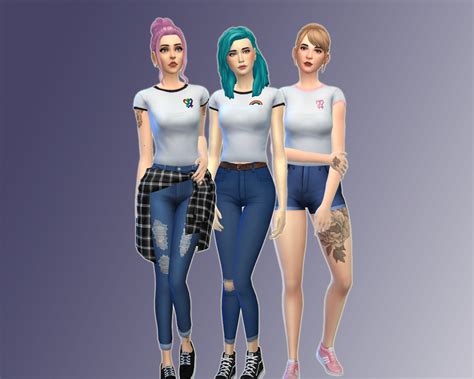 Love 4 Cc Finds Checkered Outfits Sims 4 Sims 4 Toddl