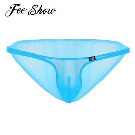 Underwear Clothing Feeshow Mens Lingerie Low Rise Bulge Pouch G String