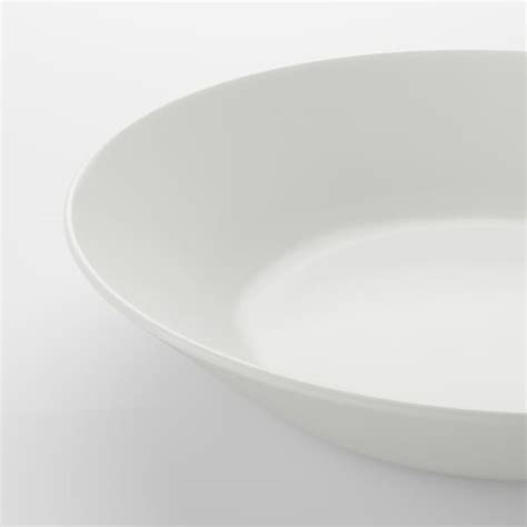 Oftast Deep Plate White 20 Cm Ikea