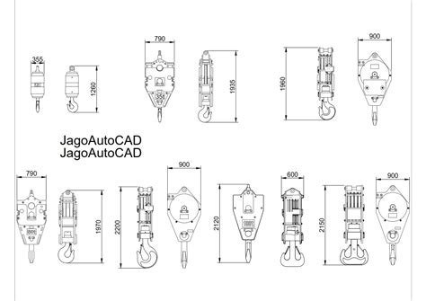Crane Hook Dwg Autocad Drawing Free Download