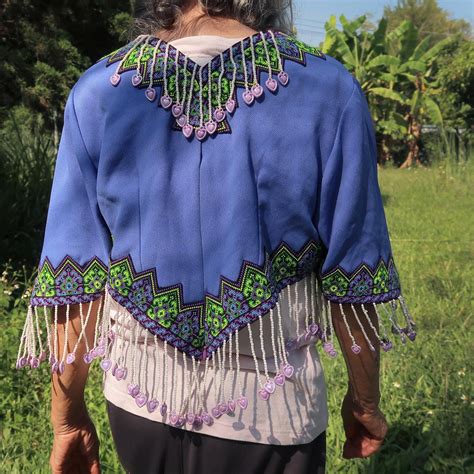 hmong-tradition-cloth-hmong-crop-top-thai-hill-tribe-etsy