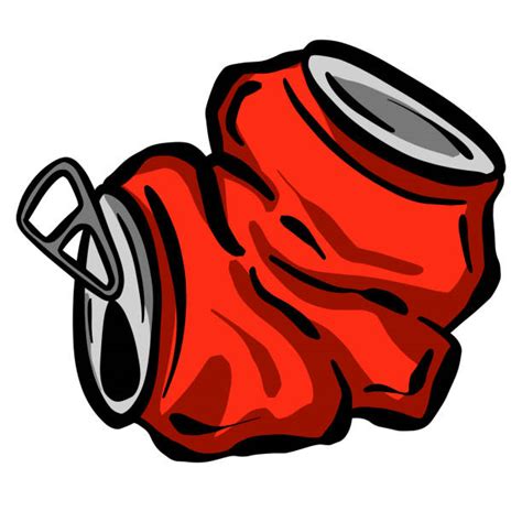 230 Crushed Can Stock Illustrations Royalty Free Vector Graphics