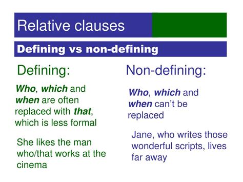 PPT Relative Clauses PowerPoint Presentation Free Download ID