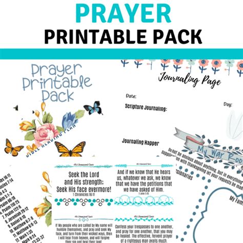 Prayer Printable Pack Payhip
