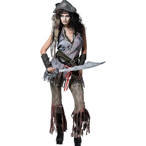 Ghost Pirate Costume Female Wreck Sally Adult Costume Shipwreck Sally Female Mermaid Lyfe