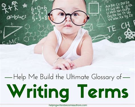 Negative traits of the character of cancer appear from the characteristics of this sign. The Ultimate Glossary of Writing Terms | Cancer kids, Baby ...