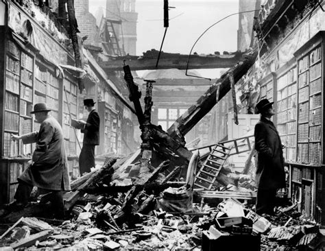 London Library Miraculously Survives Blitz 1940 Laptrinhx News