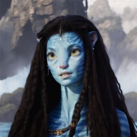 Female Feminine Na’vi Face Claim Avatar James Cameron Shifting Na’vi Na’vi Female Face