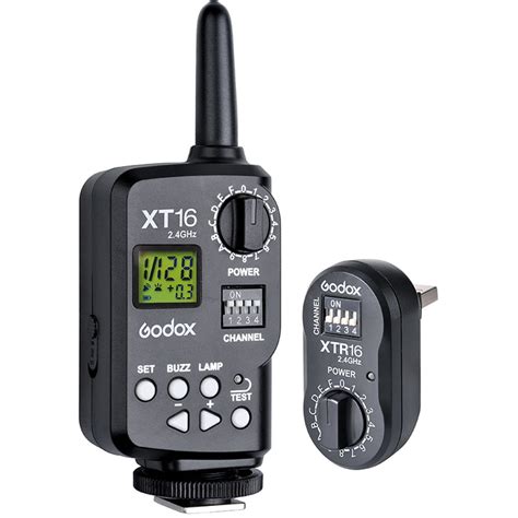 godox xt 16 wireless power control flash trigger 2 4g xt 16 bandh