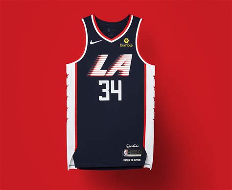 Represent your team in this la clippers personalized nike icon edition swingman jersey! 2018-19 Clippers City Edition Clippers Jersey Unveil | LA ...