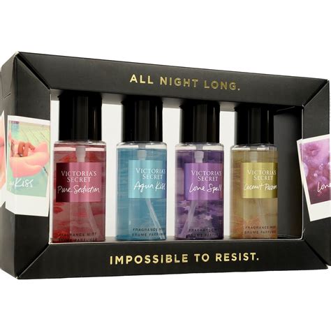 Victorias secret new frangnance mist gift set. Victoria's Secret Assorted Mini Mist 4 Pc. Gift Set | Gift ...